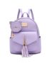 I IHAYNER Girls Fashion Backpack Mini Purse Backpack for Women Small Leather Backpack Purse for Teen Girls with Kitty Coin Purse