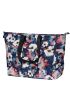 Women Ladies Weekender Bag Muti-pockets Overnight Carry-on Duffel Travel Gym Tote Luggage Duffle with Trolley Sleeve