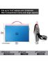 Computer Bag Laptop Bag for Women Cute Laptop Messenger Bag for Work College, Slim-Pink, 15.6-Inch