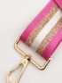 Adjustable Striped Pattern Bag Strap Handbag Purse Strap For Crossbody Shoulder Bag