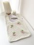 Flower Decor Crochet Bag Polyester Hollow Out Vacation