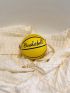 Mini Circle Bag PU Basketball Design Fashionable