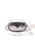 Mini Crossbody Bag Metallic PU Funky