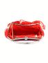 Glamorous Novelty Bag Flower Decor Kiss Lock Satin