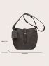 New Style Trend Vintage Solid Lady PU Bag For Women