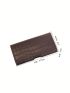 Crocodile Embossed Long Wallet Snap Button Elegant