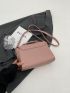 Minimalist Flap Square Bag Top Handle Small