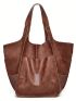 Minimalist Soft Pu Medium Shoulder Tote Bag Elegant