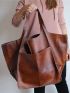 Minimalist Soft Pu Medium Shoulder Tote Bag Elegant