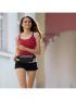 1pc Green Polyamide Running Waist Bag