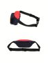 Colorblock Letter Graphic Waist Bag Casual Style