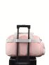 Colorblock Fashion Travel Bag Multi-Functional Portable For Short Distance Journey