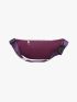 1pc Purple Polyamide High-capacity Running Waist Bag