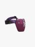 1pc Purple Polyamide High-capacity Running Waist Bag