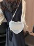 Clear Heart Design Novelty Bag Fashion Style