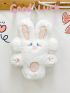 Cartoon Rabbit Design Fluffy Novelty Bag Cute