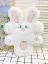 Cartoon Rabbit Design Fluffy Novelty Bag Cute