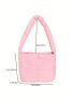 Mini Square Bag Quilted Detail Magnet Nylon Fashionable