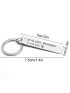 Mother's Day Gift For Mom Drive Safe Keychain Keyring Men Women Stainless Steel Bag Pendant Key Chain