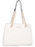 Shoulder Handbags for Women Quilted Tote Purse Ladies Designer Satchel  Bag with Chain Strap Gift