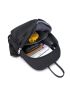 Minimalist Classic Backpack Small Zipper Black Nylon