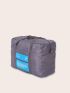 Foldable Travel Duffel Bag, Waterproof Nylon Luggage Carry Pouch, Lightweight Holiday Bag, Gym Bag