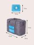 Foldable Travel Duffel Bag, Waterproof Nylon Luggage Carry Pouch, Lightweight Holiday Bag, Gym Bag