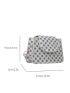 Mini Geometric Pattern Crossbody Bag, Fashion Pu Shoulder Bag