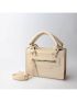 Mini Handbag For Women Litchi Embossed Pu