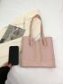 Fashion Trend Lady Shoulder Bag Solid Color For Women