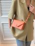 Mini Minimalist Flap Square Bag Solid Color