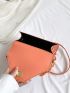 Mini Minimalist Flap Square Bag Solid Color