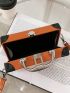 Mini Letter Graphic Radio Design Box Bag Fashionable