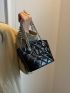 Mini Quilted Square Bag Black Chain Strap Fashionable