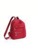 Minimalist Classic Backpack Solid Color