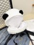 Panda Design Novelty Bag Zipper Adjustable Strap Cute Polyester