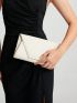 BIZwear Minimalist Envelope Bag Small Flap Beige