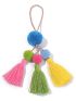 Bohemian Tassel Keychain For Women Bag Charm Key Cell Phones Pendant Keyring