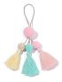 Bohemian Tassel Keychain For Women Bag Charm Key Cell Phones Pendant Keyring