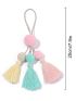 Bohemian Tassel Keychain For Women Bag Charm Key Cell Phones Pendant Keyring