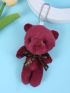 Cartoon Bear Design Bag Charm Cute Style