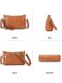 Small Crossbody Bag for Women Vegan Leather Wallet Purses Satchel Shoulder Bags Wristlet Clutch Handbags