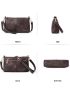 Small Crossbody Bag for Women Vegan Leather Wallet Purses Satchel Shoulder Bags Wristlet Clutch Handbags