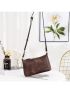 Small Crossbody Bag for Women Vegan Leather Wallet Purses Satchel Shoulder Bags Wristlet Clutch Handbags