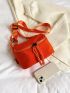 Neon Orange Waist Bag Funky Style