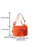 Neon Orange Waist Bag Funky Style