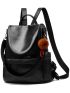 Women Backpack Purse PU Leather Anti-theft Casual Shoulder Bag Fashion Ladies