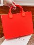 Large Bag Waterproof Soft Eva Organizer Summer Storage Tote Handbag