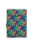 Colorblock Geometric Pattern Passport Case