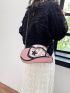 Fashionable Hat Design Novelty Bag Irregular Cow Pattern Personalized Chain Crossbody Bag For Women